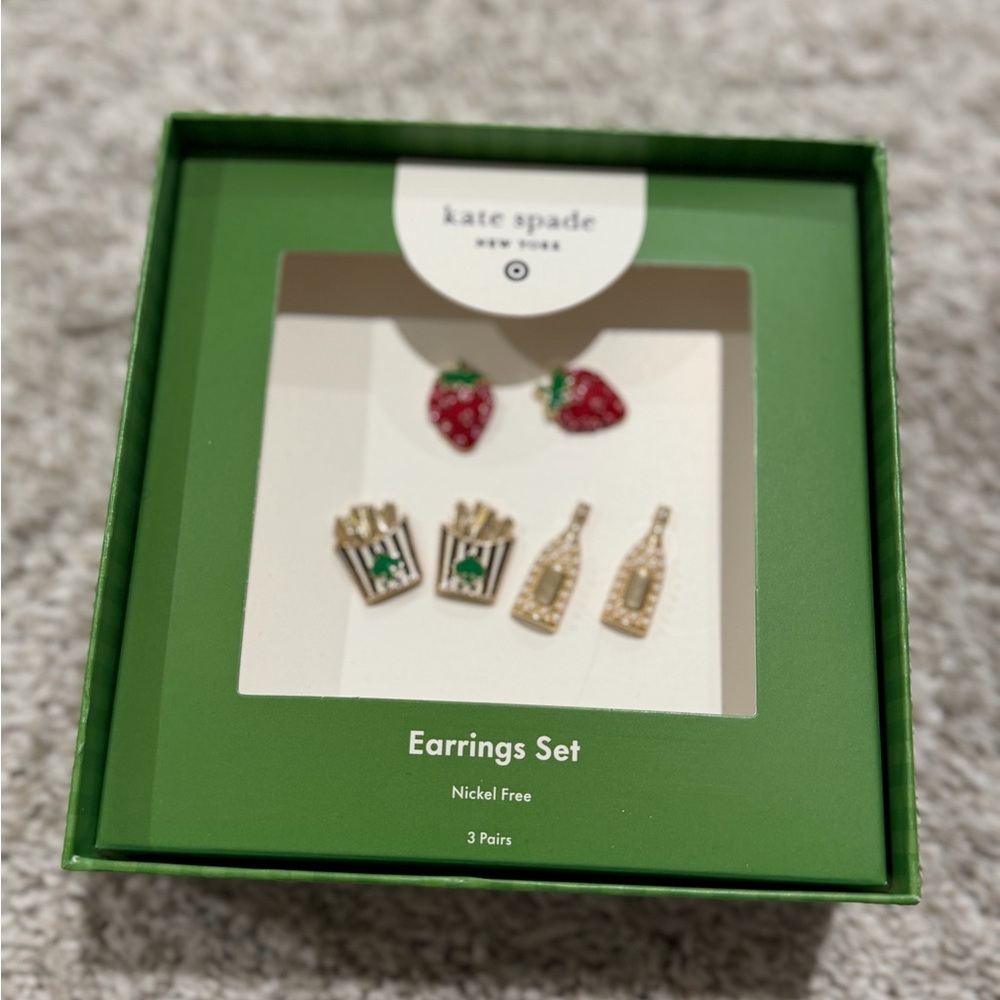 NWT - Kate Spade for Target Earring Set - Picture 2 of 4